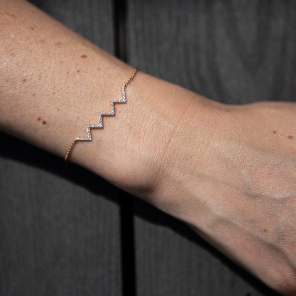 Zigzag bracelet