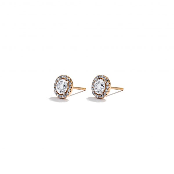 Diamond Halo studs