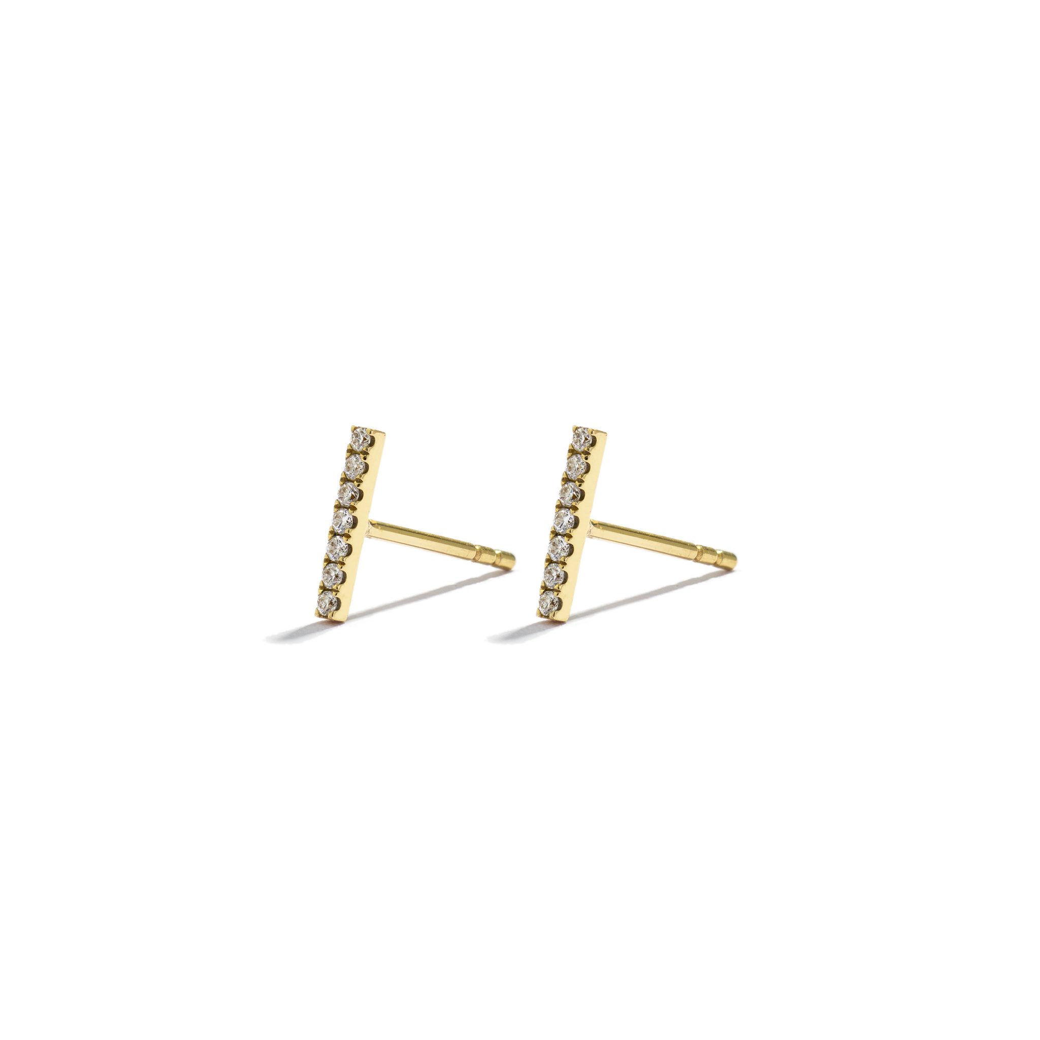 DIAMONDS BAGUETTE STUDS DIAMONDS BAGUETTE STUDS