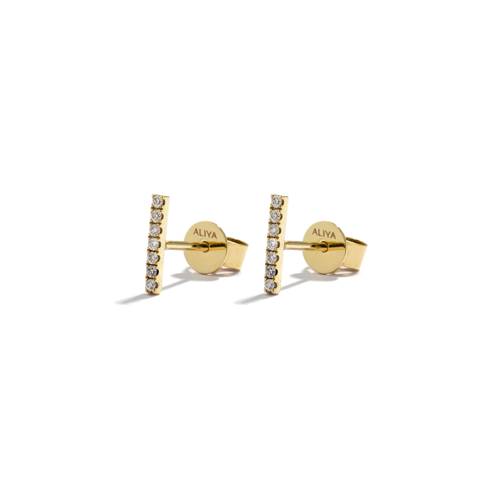 DIAMONDS BAGUETTE STUDS DIAMONDS BAGUETTE STUDS
