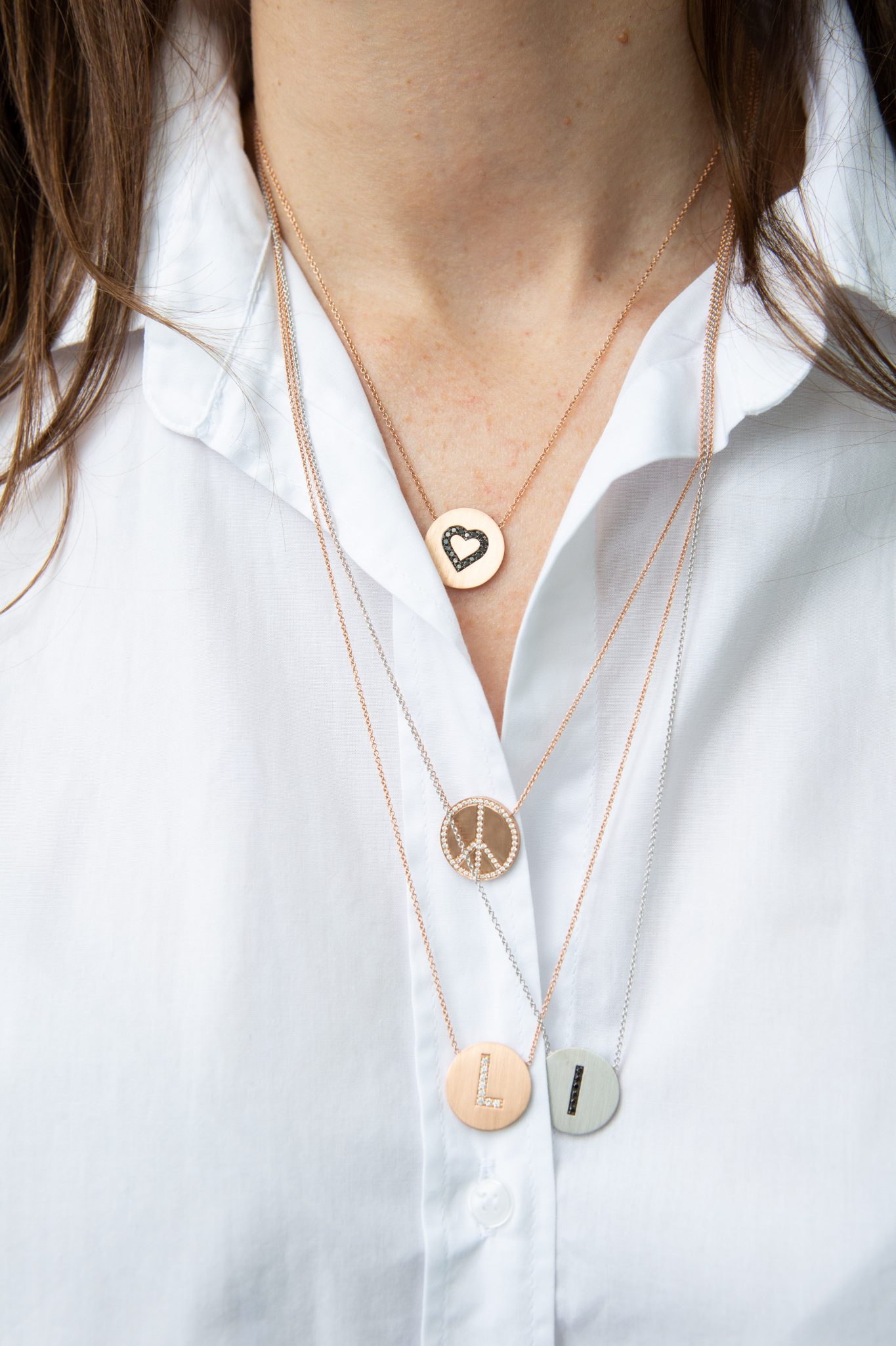 LETTER NECKLACE - Aliya Fine Jewellery
