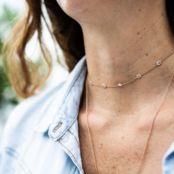 DIAMOND SQUARE CHOKER