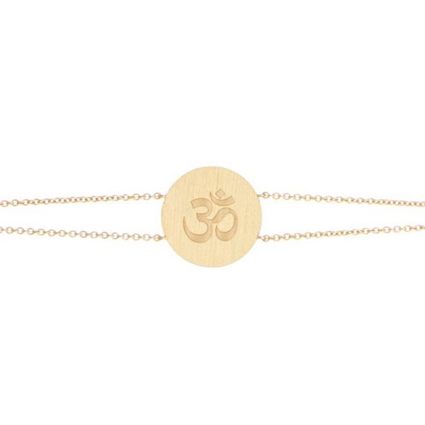 Engraved OM Bracelet