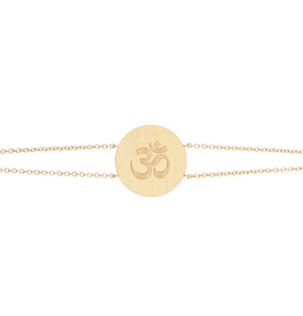 Engraved OM Bracelet