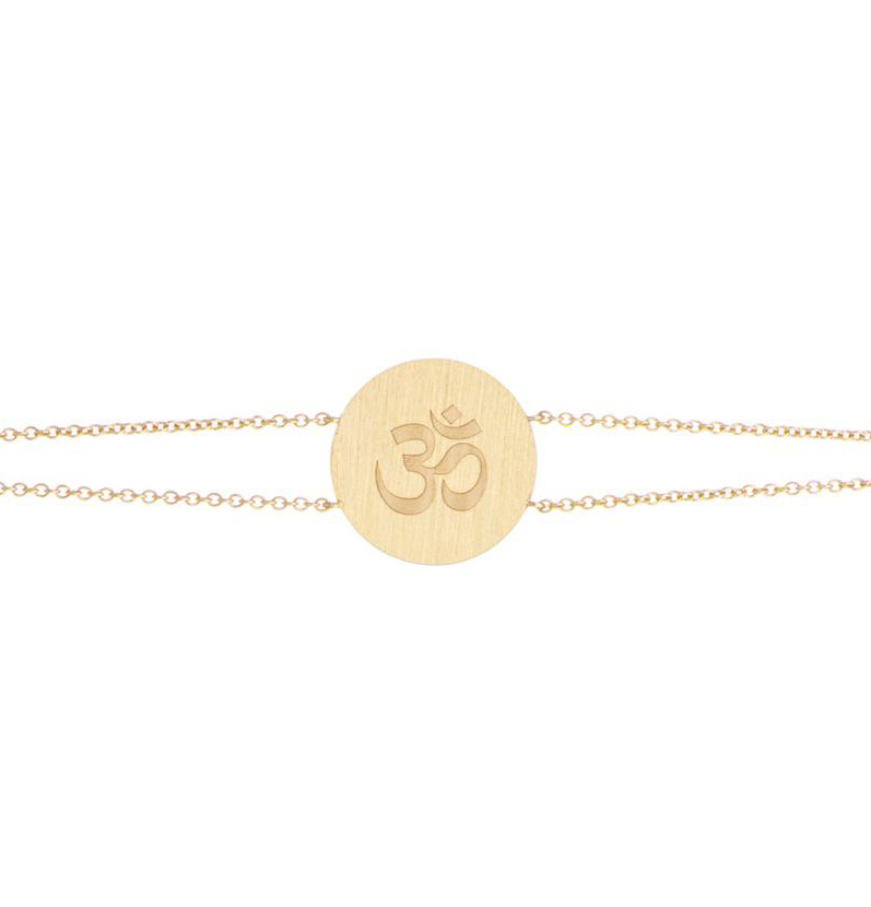 Engraved OM Bracelet