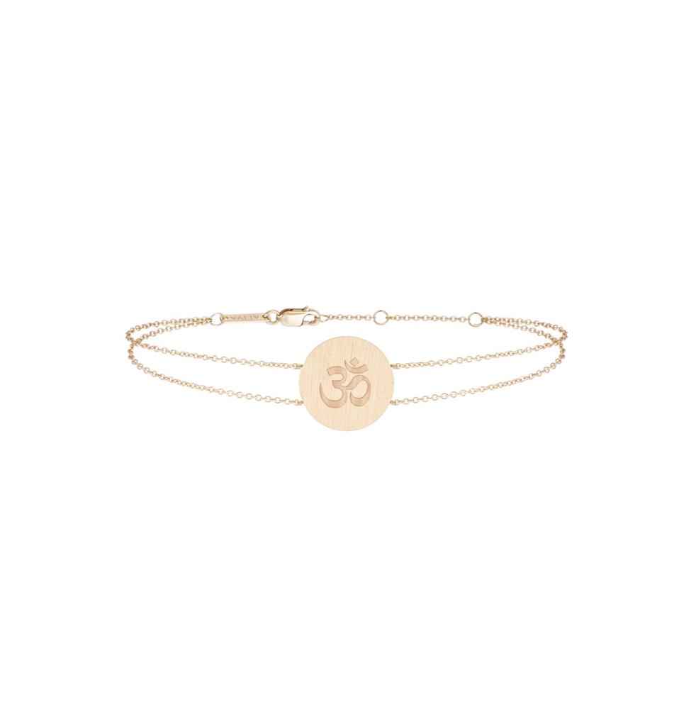 Engraved OM Bracelet