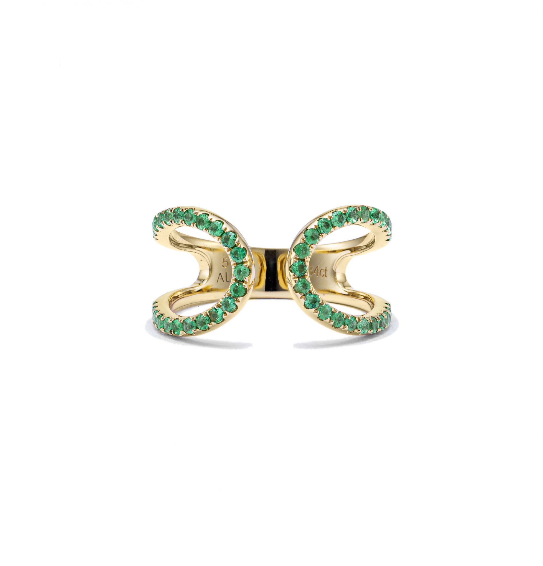 Emerald Moon Ring Emerald Moon Ring