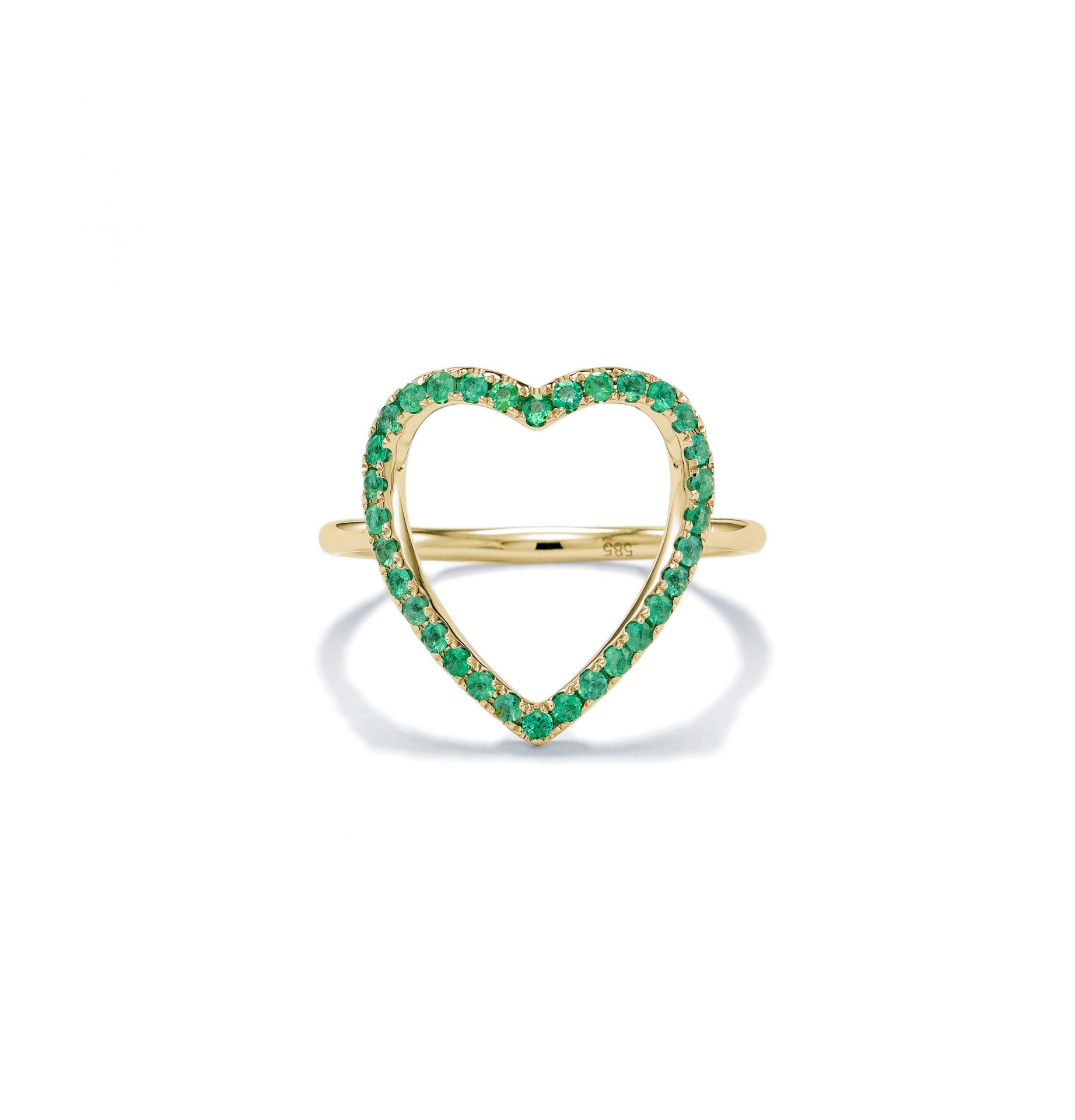 Emerald Heart Ring Emerald Heart Ring