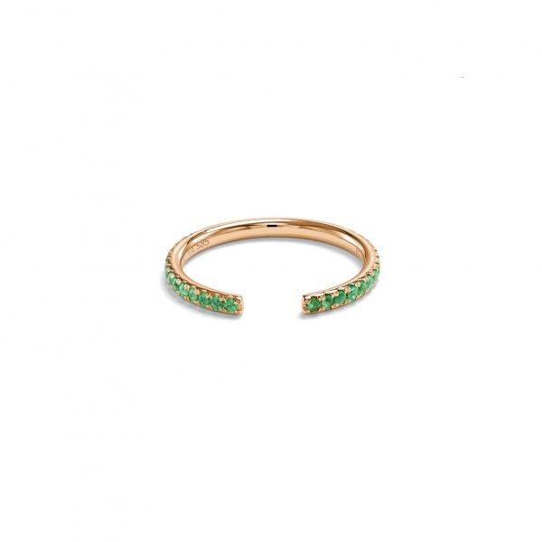 Emerald Finesse Ring