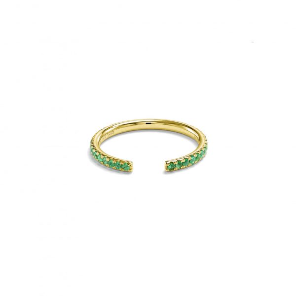 Emerald Finesse Ring