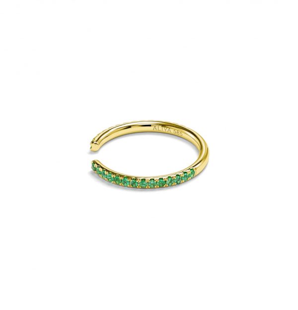 Emerald Finesse Ring
