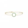 Emerald Circle Bracelet