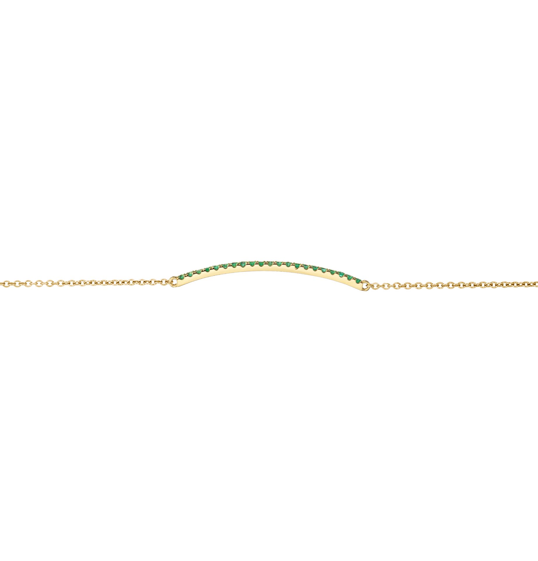 Emerald Barre Bracelet Emerald Barre Bracelet