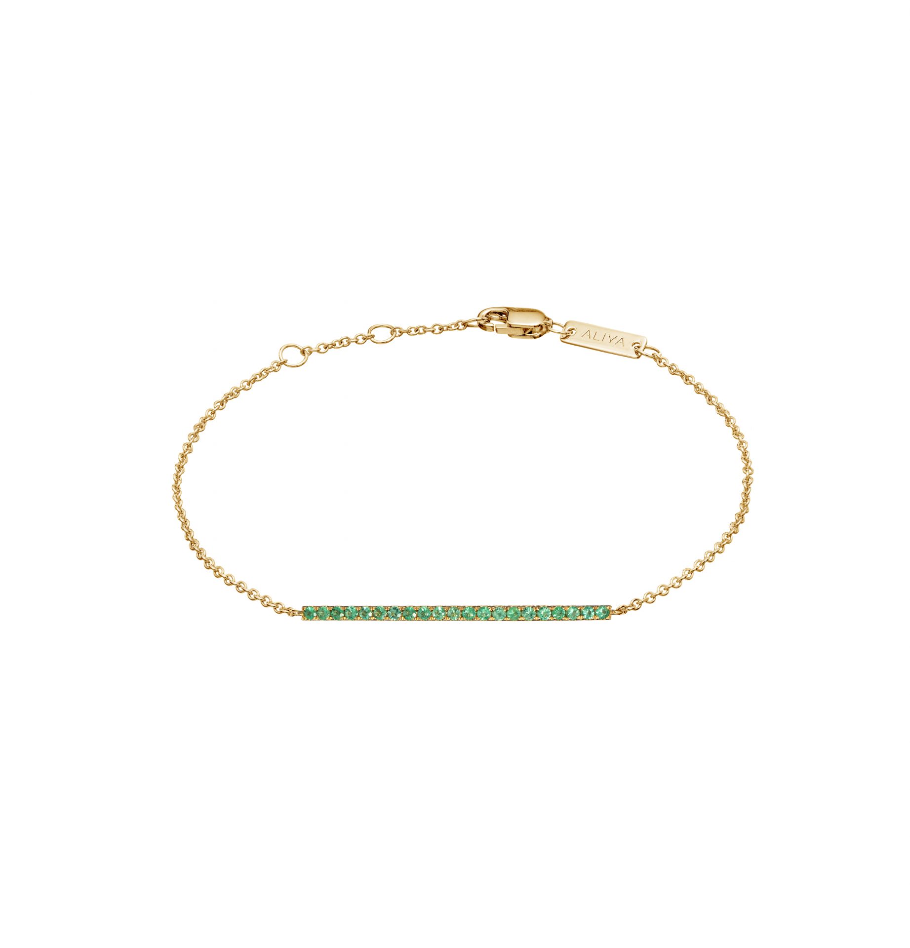 Emerald Barre Bracelet Emerald Barre Bracelet
