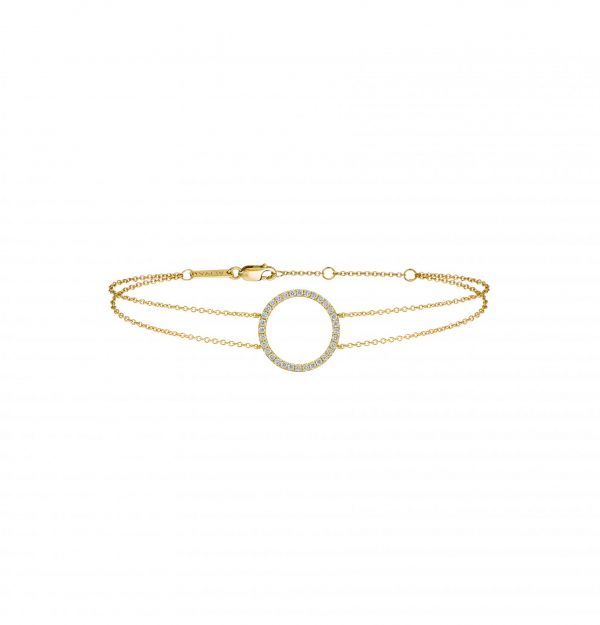 Diamond Circle bracelet