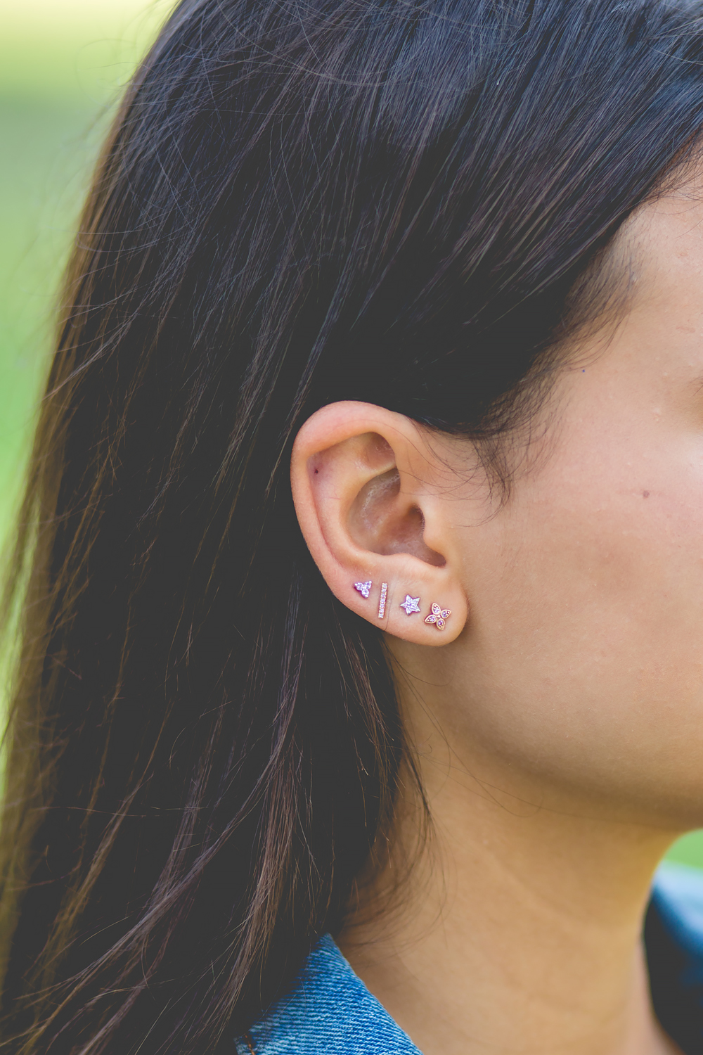 Pink Star Studs Pink Star Studs
