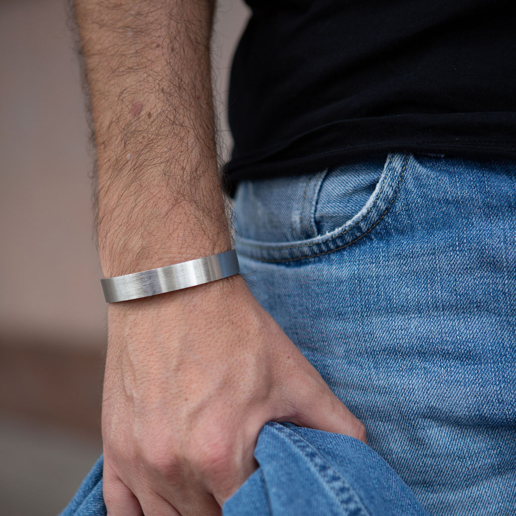 Men Infinity Bangle Men Infinity Bangle